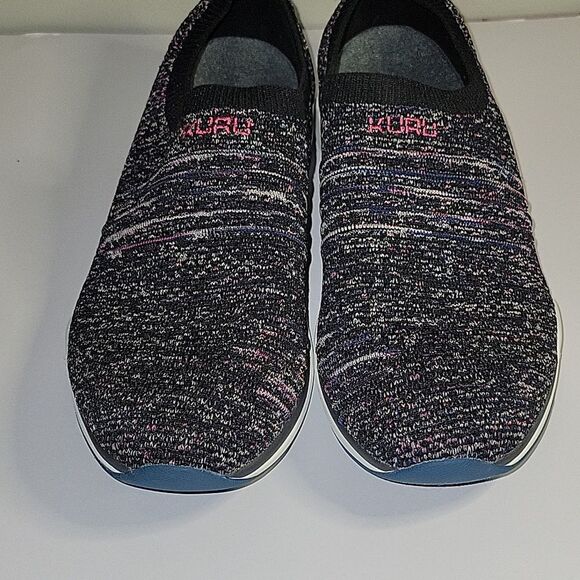 KURU STRIDE Slip On Shoe Sneaker -  Black Confetti Size 12 Womens - Picture 4 of 10